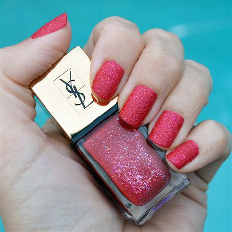 ysl red lights nail polish review|Yves Saint Laurent Vernis Laque Pur .